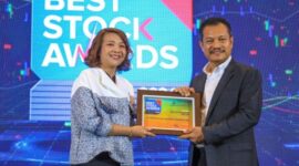 Bank BRI dianugerahi dua penghargaan dari Best Stock Awards 2024 yang diselenggarakan Investortrust dan Infovesta pada Kamis, 25 Januari 2024. (Dok. BRI)