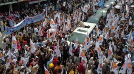 Calon Presiden nomor urut 2, Prabowo Subianto berkampanye di Batam. (Dok. TKN Prabowo - Gibran)

