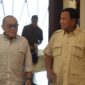 Calon Presiden Prabowo Subianto bertemu dengan pengusaha dan politisi Aburizal Bakrie, (Dok. Tim Media Prabowo Subianto)
