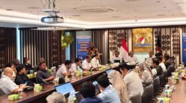 Focus Group Discussion (FGD) Pelatihan Vokasi Infrastruktur KADIN Indonesia dan BNSP di Menara KADIN, Jakarta (7/3/24). (doc.Ist)