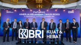 Sejumlah jajaran direksi PT Bank Rakyat Indonesia (Persero) Tbk. (Dok. BRI)