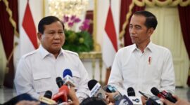 Presiden Terpilih, Prabowo Subianto bersama Presiden Jokowi. (Facebook.com/@Prabowo Subianto)
