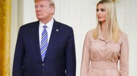 Mantan Presiden Donald Trump bersama Ivanka Trump. (Instagram.com@ivankatrump)