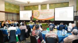 Focus Group Discussion (FGD) bertajuk “Kebijakan Penganekaragaman Konsumsi Pangan Berbasis Pangan Lokal,” pada Kamis (15/8/2024) di Bogor, Jawa Barat. (Dok Tim Komunikasi Bapanas)

