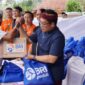 BRI Peduli menyalurkan bantuan 1.000 paket sembako bagi umat Hindu di Desa Adat Soka, Kecamatan Penebel, Kabupaten Tabanan, pada Sabtu, 29 Maret 2025. (Dok. BRI)