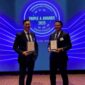 BRI dianugerahi Best Issuer for Sustainable Finance dan Best Social Loan dalam The Asset Triple A Awards for Sustainable Finance 2025 yang digelar di Hong Kong, Rabu (19/03). (Dok. BRI)