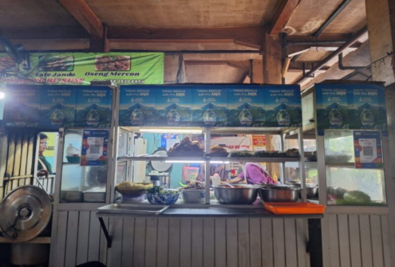 Warung Bu Sum, di Pasar Beringharjo, Yogyakarta. (Dok. BRI)