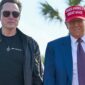 Pengusaha Elon Musk dan Presiden AS Donald Trump. (Insiagram.com @theopinionpk)