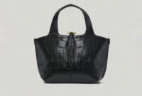 Panier Petit Bag Pattern Black.