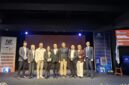 Merayakan Satu Dekade PAAI. Dari kiri ke kanan: Jonathan Septiadi, St Akromah, James Gwee, Henny Dondocambey, Wong Sandi Surya, Sandiaga Uno, M Idaham (ketua umum PAAI), Astuti Widyastuti, Aloysius Ronald. (Dok. PAAI)
